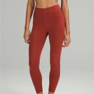 lululemon instill cayenne leggings